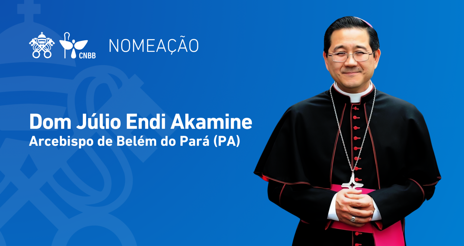 Novo Pastor, Velha Missão: Dom Júlio Akamine Assume Arquidiocese de Belém com Atualidade e Proximidade