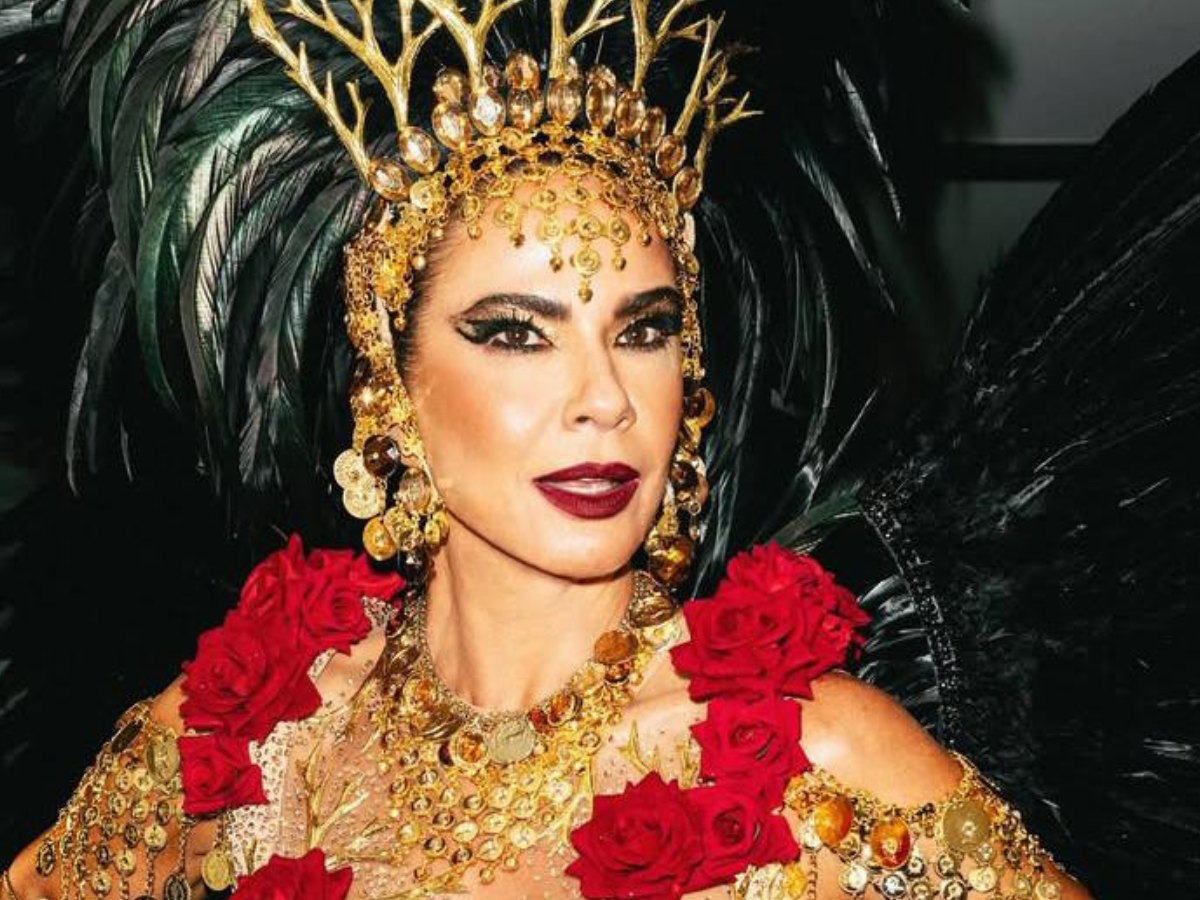 Luciana Gimenez deixa posto de madrinha da Vai-Vai e balança o samba paulistano